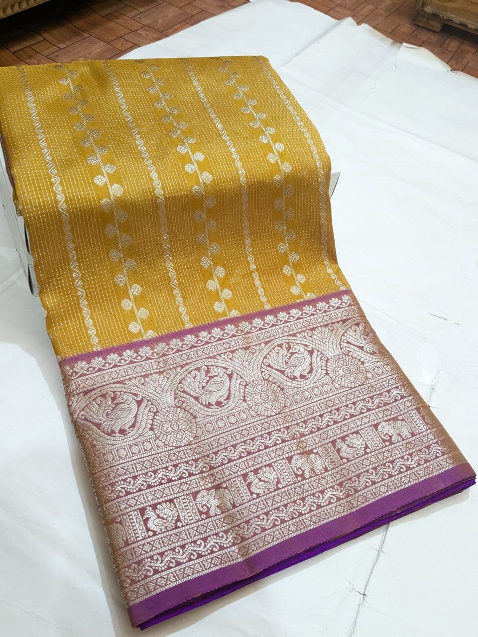 Image of Pure venkatagiri handloom silk saree