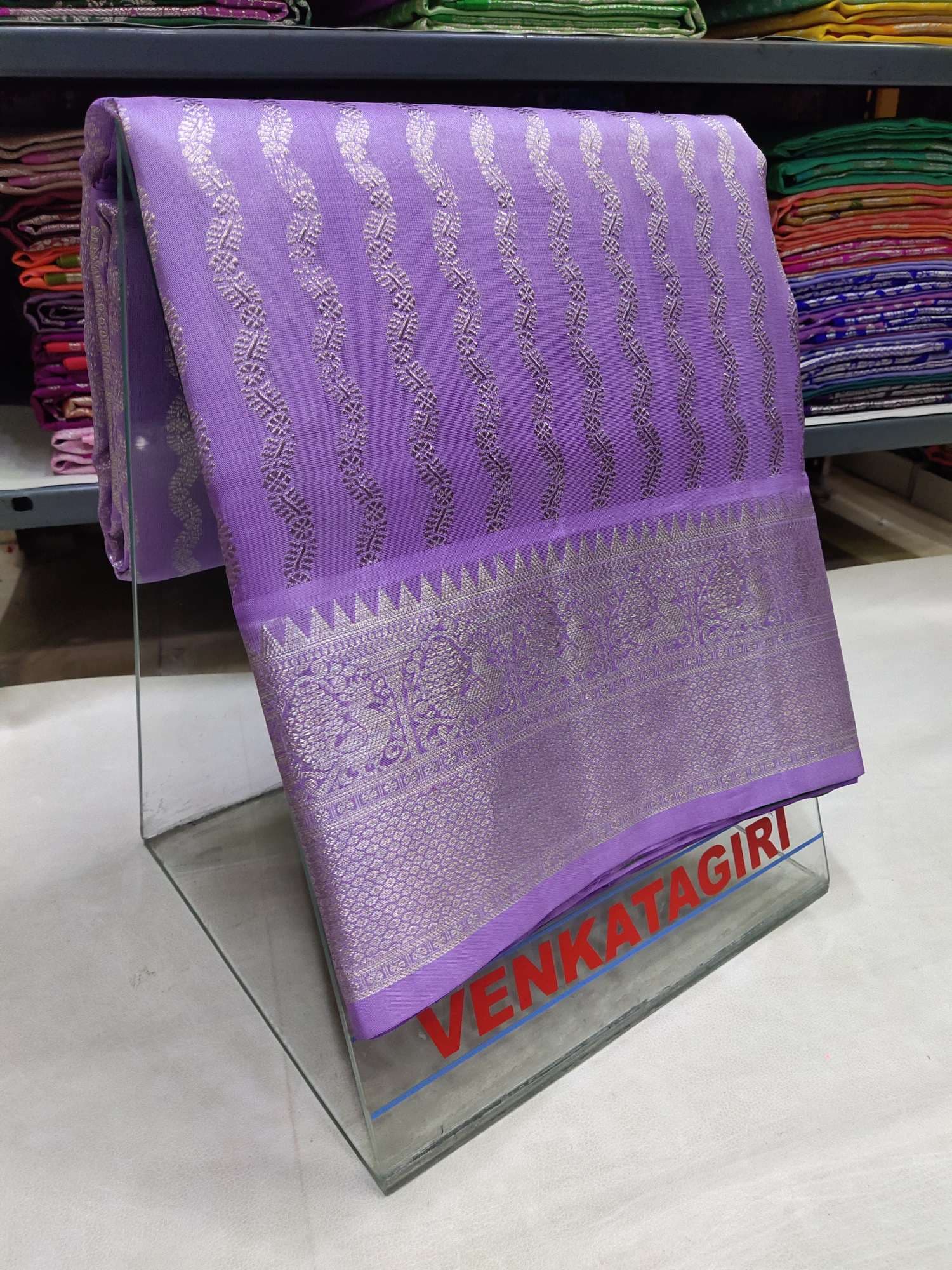 Image of Pure Venkatagiri Handloom Silk saree